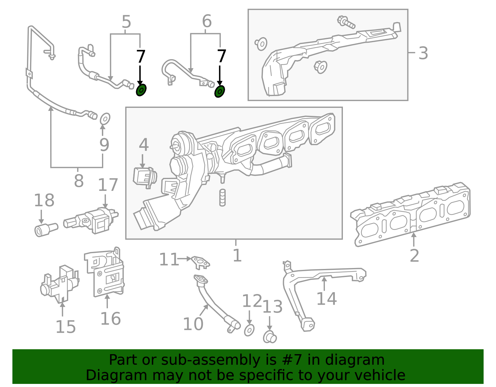 Turbocharger Coolant Line O-Ring - Infiniti (N5065HG00A) 4 Turbocharger Coolant Line O-Ring - Infiniti (N5065HG00A)