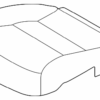 Seat Cover - Infiniti (87320-9CN5A)