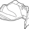 Trunk Side Trim - Infiniti (84940-1MG0A)