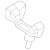 Folding Seat Latch Release Handle Bezel - Infiniti (889357JA0A)