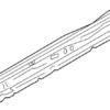 Inner Front Sill Assembly, Left - Infiniti (76451-5CA1A) 4 Inner Front Sill Assembly, Left - Infiniti (76451-5CA1A)