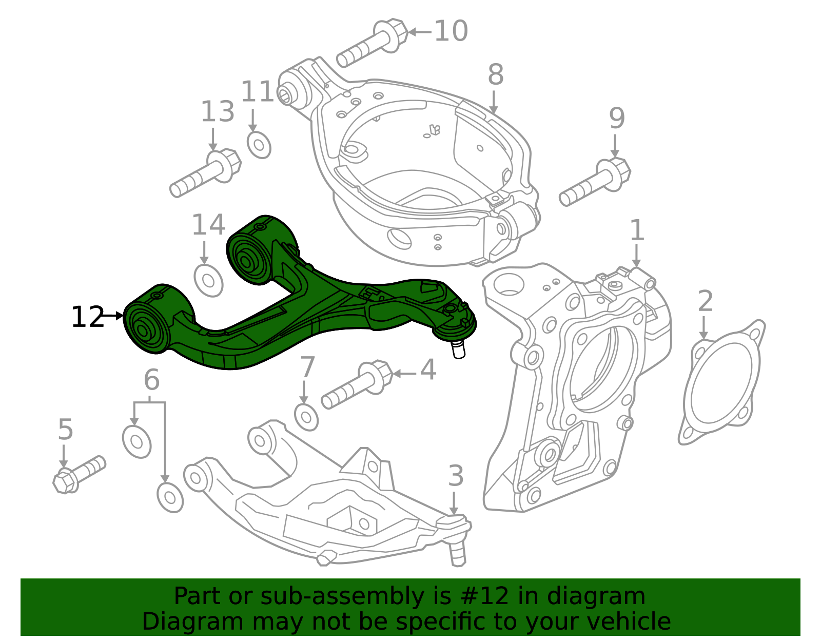 Arm Re Susps Right-hand - Infiniti (555017KV0A) 2 Arm Re Susps Right-hand - Infiniti (555017KV0A)
