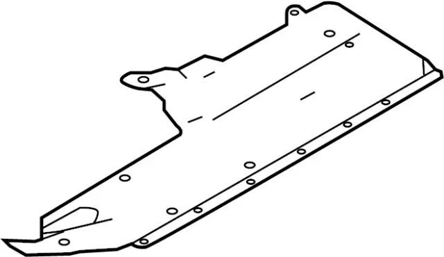 Floor Pan Splash Shield - Infiniti (74815-4GC0B) 1 Floor Pan Splash Shield - Infiniti (74815-4GC0B)