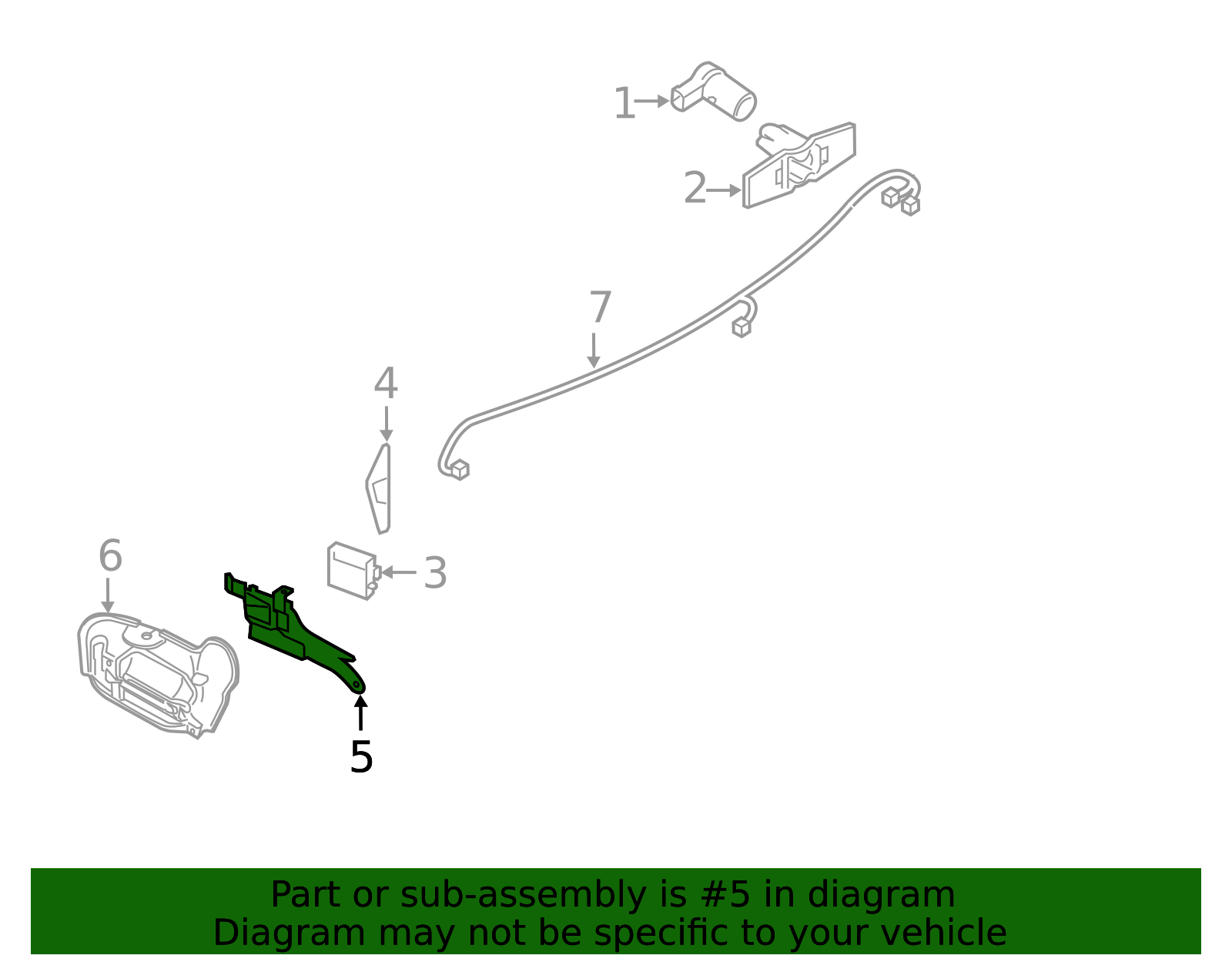 Electric Unit Bracket - Infiniti (28453-6JE1A) 3 Electric Unit Bracket - Infiniti (28453-6JE1A)
