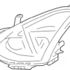 Headlight Assembly - Infiniti (26010-6SA0B)