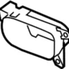 Interior Door Handle - Infiniti (80670-1BA0B)