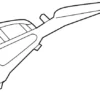 Interior Quarter Panel Trim Panel - Infiniti (76934-1MB0A)