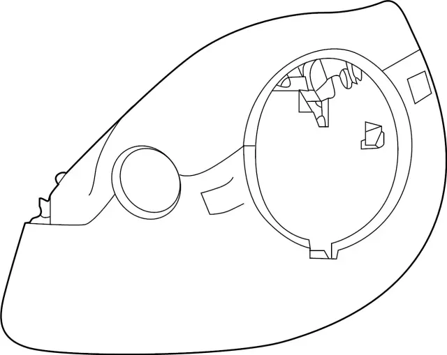 Steering Column Cover - Infiniti (48470-5NA0B) 1 Steering Column Cover - Infiniti (48470-5NA0B)