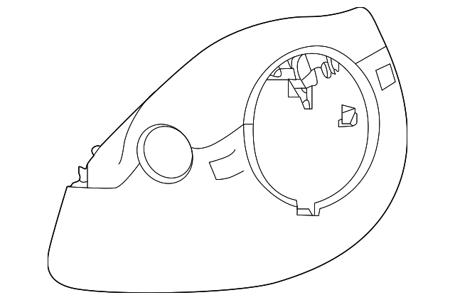Steering Column Cover - Infiniti (48470-5NA0B) 2 Steering Column Cover - Infiniti (48470-5NA0B)