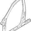 Front Side Body Panel, Right Outer - Infiniti (G6032-5UBKA)