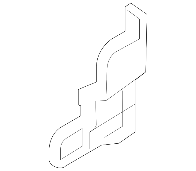 A/C Condenser Seal - Infiniti (92185-1MA0B) 2 A/C Condenser Seal - Infiniti (92185-1MA0B)