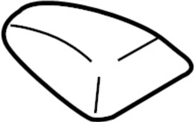 Radio Antenna Cover - Infiniti (282281ND0D) 2 Radio Antenna Cover - Infiniti (282281ND0D)