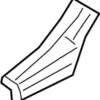 Rear Wheel House Outer Extension, Left - Infiniti (G6717-5NAMA)