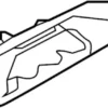 Door Trim Molding - Infiniti (82914-5DA0B)