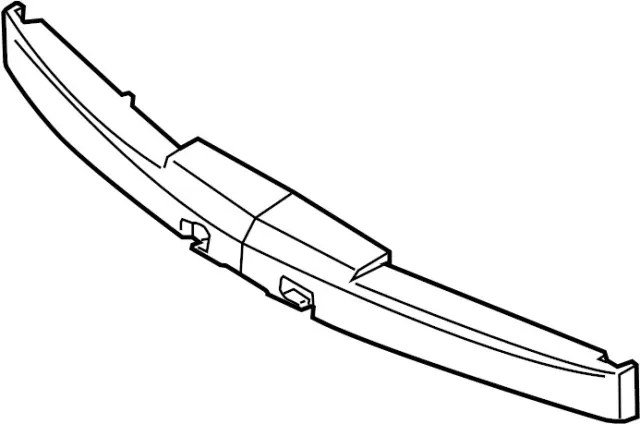 Bumper Impact Absorber - Infiniti (62090-AM800) 1 Bumper Impact Absorber - Infiniti (62090-AM800)