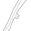 Body C-Pillar Trim Panel - Infiniti (76917-4GA5A) 6 Body C-Pillar Trim Panel - Infiniti (76917-4GA5A)