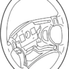 Steering Wheel Assembly, Less Pad - Infiniti (48430-9NA3B) 6 Steering Wheel Assembly, Less Pad - Infiniti (48430-9NA3B)
