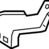 Air Cleaner Bracket - Infiniti (16588-5NA0B)