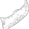 Lift-Gate Trim - Infiniti (90901-3JA0B)