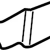 Cowl Cross-Member Bracket - Infiniti (G4322-5DAMA) 15 Cowl Cross-Member Bracket - Infiniti (G4322-5DAMA)