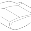 Cushion Cover - Infiniti (88320-9NX2C) 6 Cushion Cover - Infiniti (88320-9NX2C)