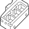Relay Plate - Infiniti (2523713E60) 4 Relay Plate - Infiniti (2523713E60)