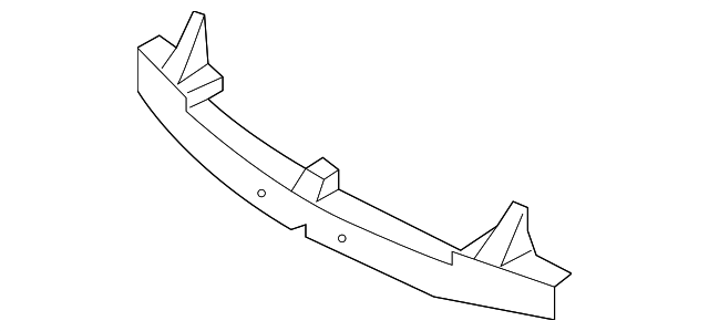 Bumper Impact Absorber - Infiniti (62090-JK600) 2 Bumper Impact Absorber - Infiniti (62090-JK600)