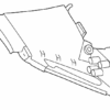 Rear Fender Extension, Right - Infiniti (78116-7JA9A) 6 Rear Fender Extension, Right - Infiniti (78116-7JA9A)