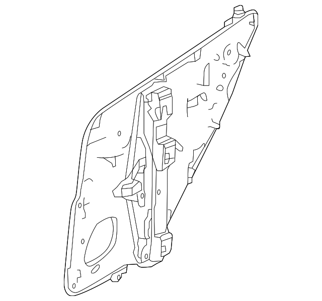 Window Regulator - Infiniti (82721-5DM0A) 2 Window Regulator - Infiniti (82721-5DM0A)