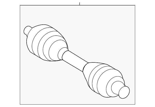 Cv Axle Assembly - Infiniti (39100-HG00B)