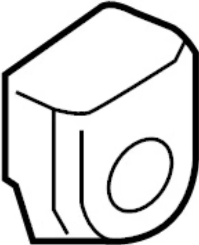 Stabilizer Bar Bushing - Infiniti (54613-1MT9A) 1 Stabilizer Bar Bushing - Infiniti (54613-1MT9A)