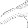 Front Fender, Right Hand - Infiniti (F3100-5NAMA) 4 Front Fender, Right Hand - Infiniti (F3100-5NAMA)
