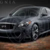 Aerodynamic Kit - Side Sills - Blue Slate K51 - Infiniti (G68E01MA4A) 6 Aerodynamic Kit - Side Sills - Blue Slate K51 - Infiniti (G68E01MA4A)