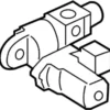 Steering Column Tilt Motor - Infiniti (489901LB6D) 6 Steering Column Tilt Motor - Infiniti (489901LB6D)