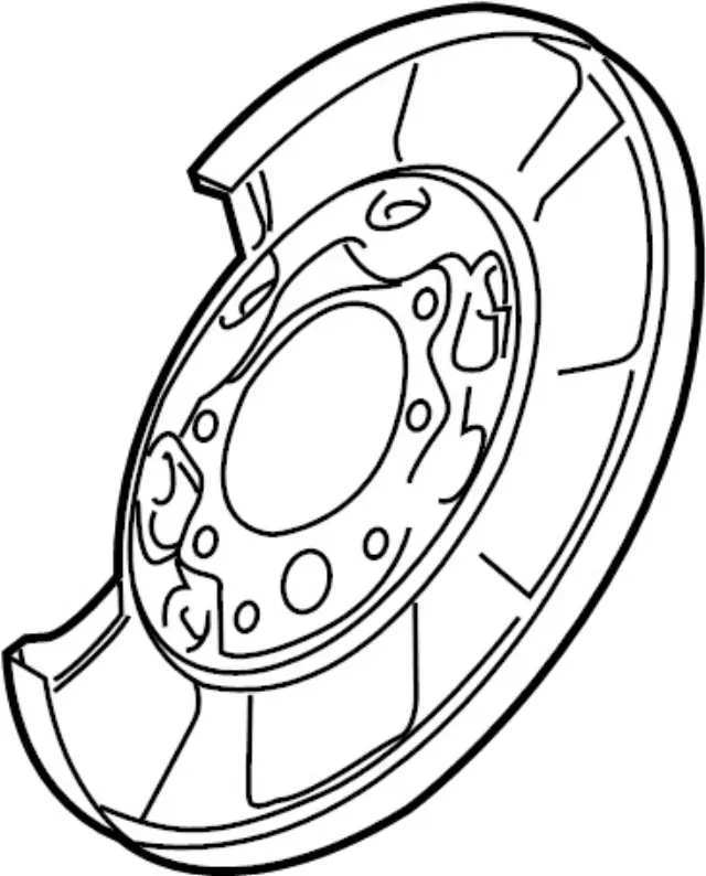 Brake Backing Plate - Infiniti (44030EG010)