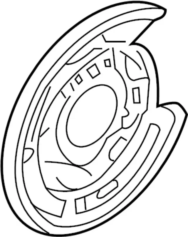 Brake Backing Plate - Infiniti (44030EG010)
