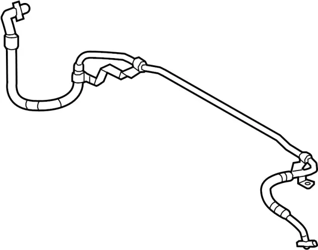 Air Suspension Compressor Line - Infiniti (52502-6JE0A) 1 Air Suspension Compressor Line - Infiniti (52502-6JE0A)