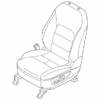 Seat Assembly - Infiniti (87050-5NC5A) 5 Seat Assembly - Infiniti (87050-5NC5A)