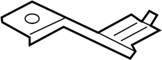 Vapor Canister Bracket - Infiniti (149533JA0A) 2 Vapor Canister Bracket - Infiniti (149533JA0A)