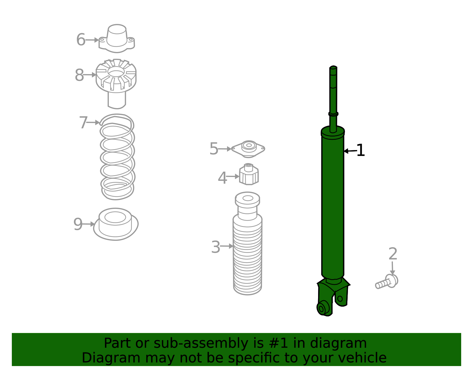 Suspension Shock Absorber - Infiniti (E6210-JL00B) 3 Suspension Shock Absorber - Infiniti (E6210-JL00B)