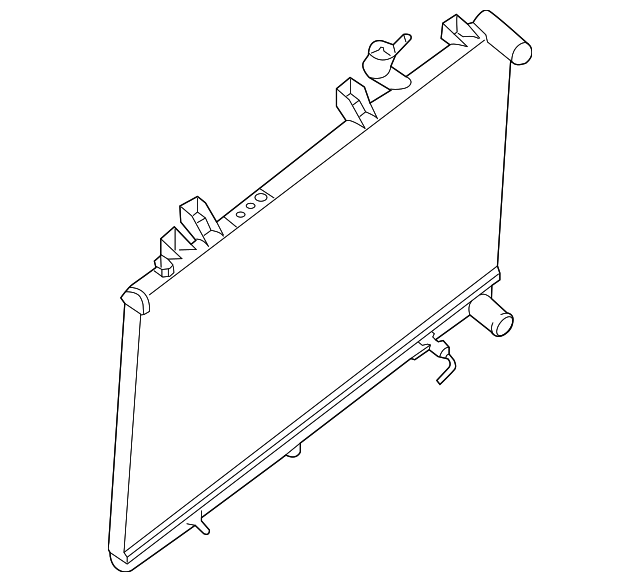 Radiator - Infiniti (21410-6SX5A) 1 Radiator - Infiniti (21410-6SX5A)