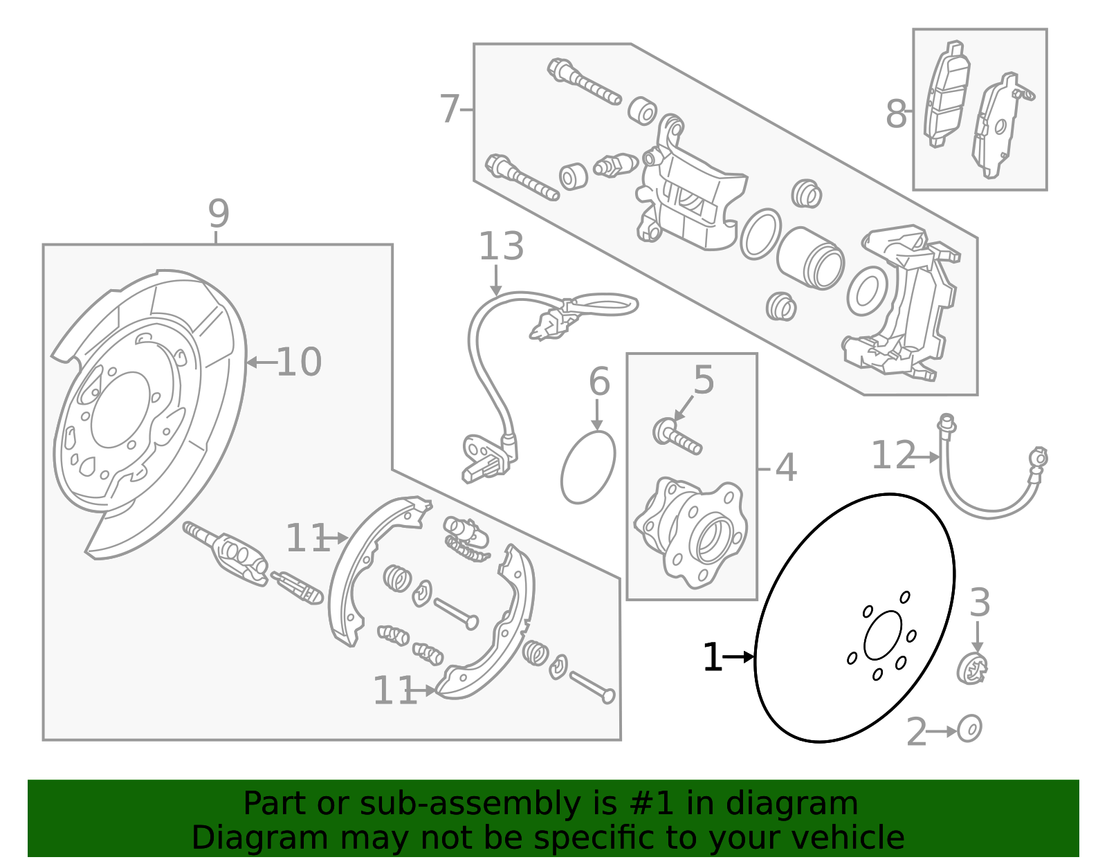 ROTOR BRAKE - Infiniti (D3206CK00YNW) 3 ROTOR BRAKE - Infiniti (D3206CK00YNW)