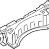 Center Front Luggage Floor Finisher Assembly - Infiniti (84909-1BA0A) 8 Center Front Luggage Floor Finisher Assembly - Infiniti (84909-1BA0A)