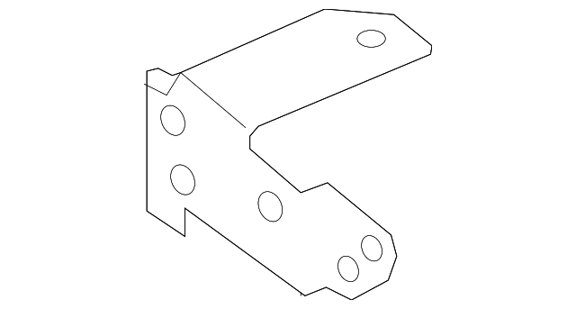 Rack And Pinion Mount Bracket - Infiniti (480911LA0A) 2 Rack And Pinion Mount Bracket - Infiniti (480911LA0A)