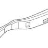 Frame Side Member - Infiniti (501107JA3A) 4 Frame Side Member - Infiniti (501107JA3A)