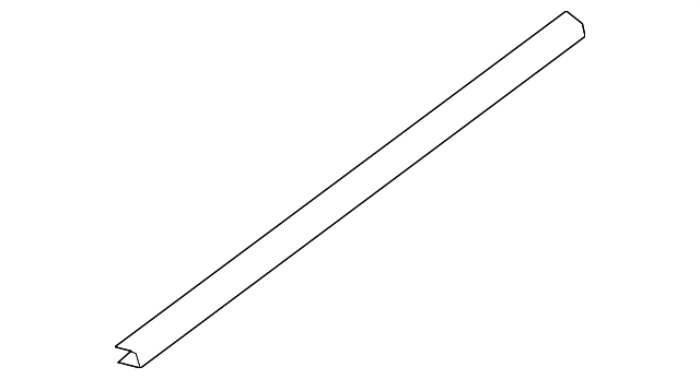 Door Window Belt Weatherstrip - Infiniti (828343JA0C) 2 Door Window Belt Weatherstrip - Infiniti (828343JA0C)