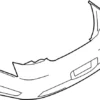 Bumper Cover - Infiniti (85022-JK00H)