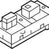 Window Switch - Infiniti (25401-1V90A)