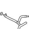 Engine Coolant Reservoir Hose Seal - Infiniti (21447-4GD0A)
