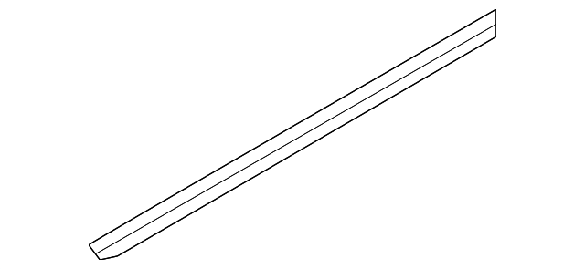 Door Molding - Infiniti (80870-5VG0H) 2 Door Molding - Infiniti (80870-5VG0H)